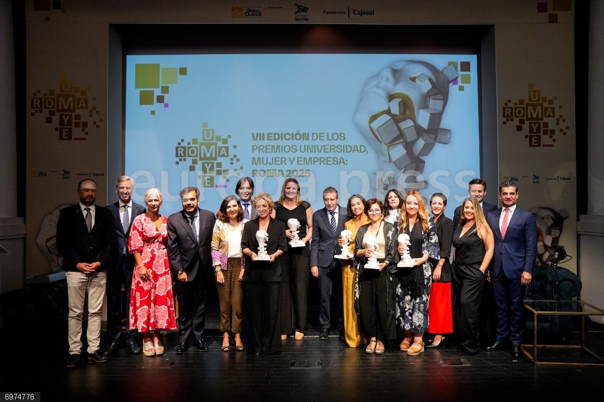 VII edición de los 'Premios universidad, mujer y empresa: Roma 2025' (Sevilla)