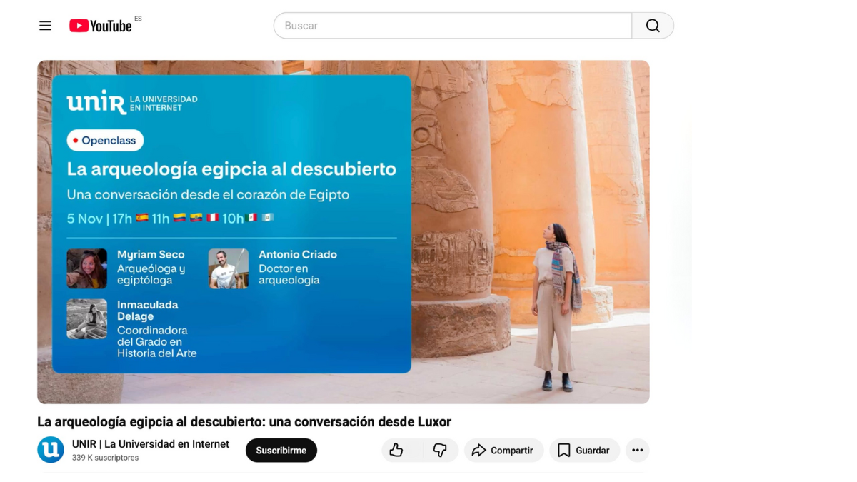 La arqueología egipcia al descubierto una conversación desde Lúxor_portada-2