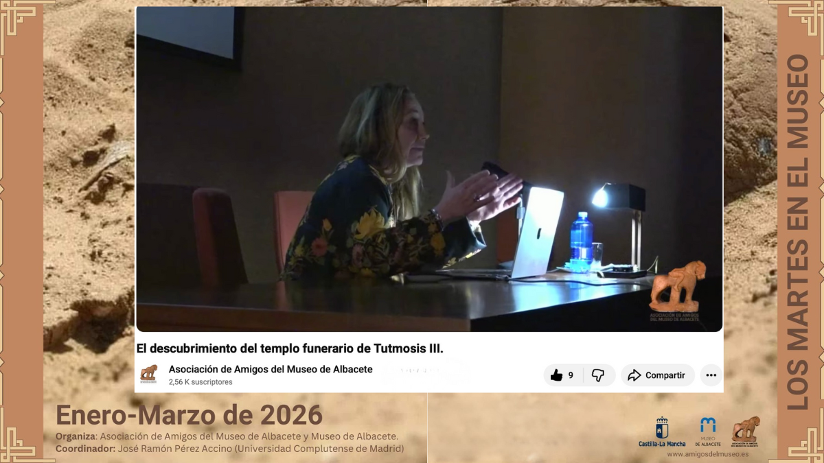 Participamos en el Ciclo Egipto el eterno descubrimiento en el Museo de Albacete_Myriam Seco